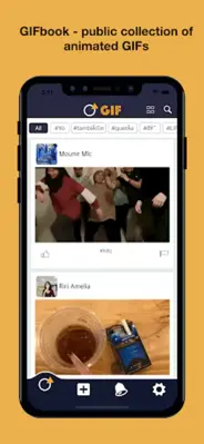 GIFbook android App screenshot 15
