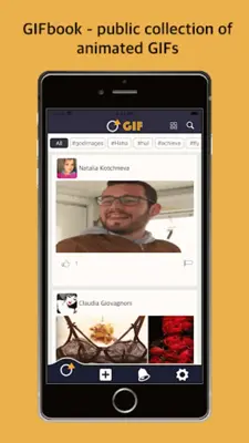 GIFbook android App screenshot 7